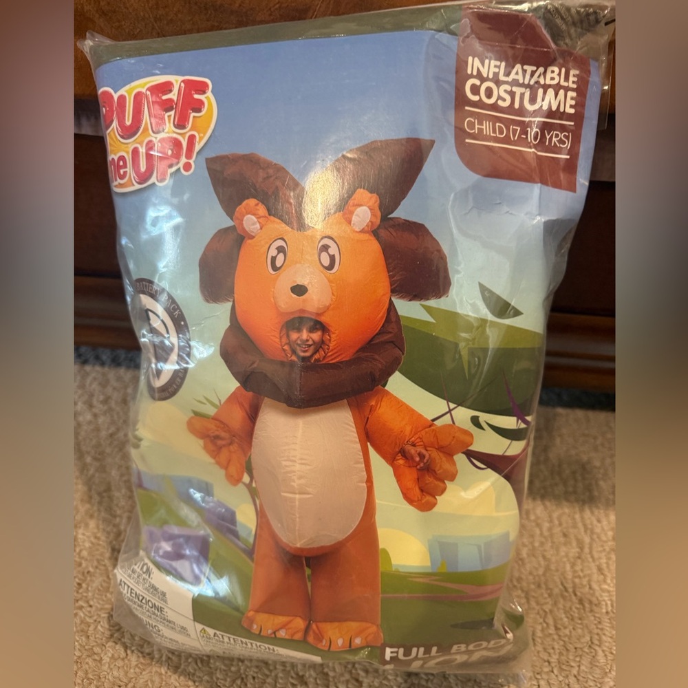 Inflatable Lion Costume for Kids